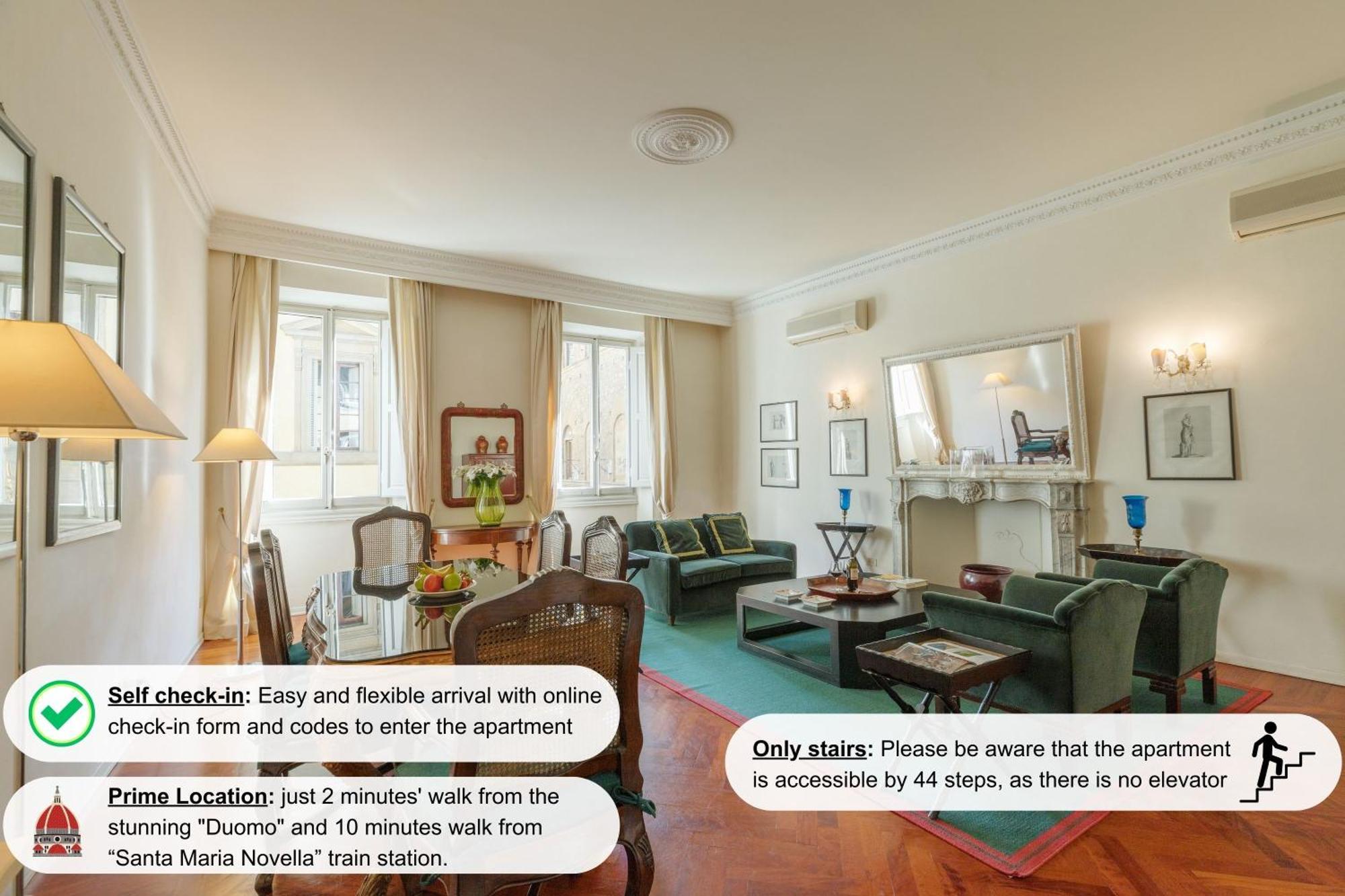 Velluto Elegant Apartment Near The Duomo ฟลอเรนซ์ ภายนอก รูปภาพ